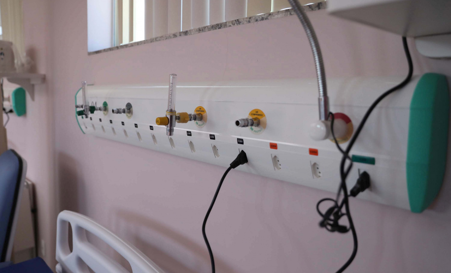 Governo autoriza funcionamento de 30 novos leitos de UTI em Laranjeiras do Sul exclusivos para Covid-19. Foto:Placido Damiani/Prefeitura de Laranjeiras do Sul