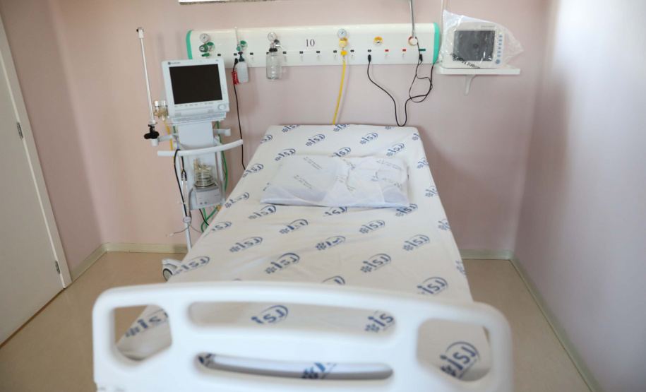 Governo autoriza funcionamento de 30 novos leitos de UTI em Laranjeiras do Sul exclusivos para Covid-19. Foto:Placido Damiani/Prefeitura de Laranjeiras do Sul