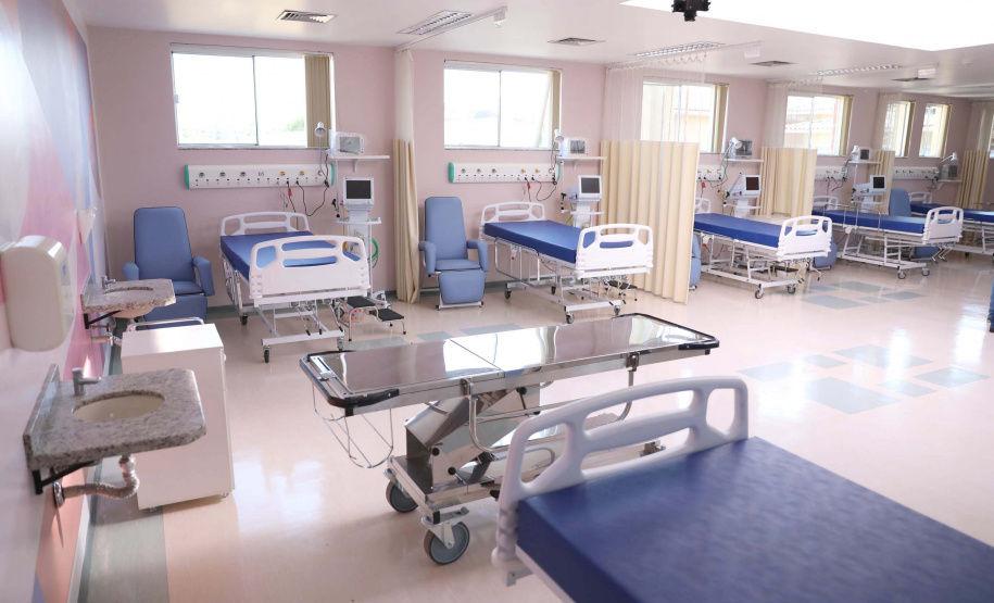 Governo autoriza funcionamento de 30 novos leitos de UTI em Laranjeiras do Sul exclusivos para Covid-19. Foto:Placido Damiani/Prefeitura de Laranjeiras do Sul