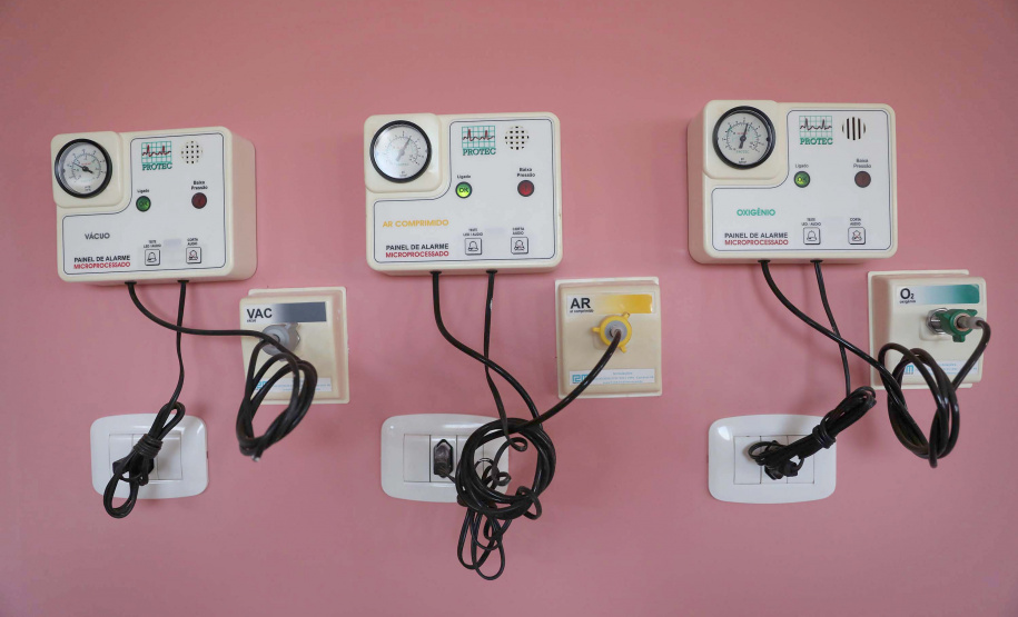 Governo autoriza funcionamento de 30 novos leitos de UTI em Laranjeiras do Sul exclusivos para Covid-19. Foto:Placido Damiani/Prefeitura de Laranjeiras do Sul