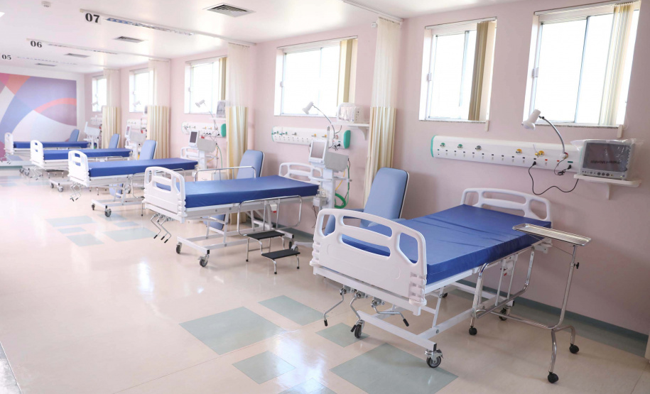 Governo autoriza funcionamento de 30 novos leitos de UTI em Laranjeiras do Sul exclusivos para Covid-19. Foto:Placido Damiani/Prefeitura de Laranjeiras do Sul