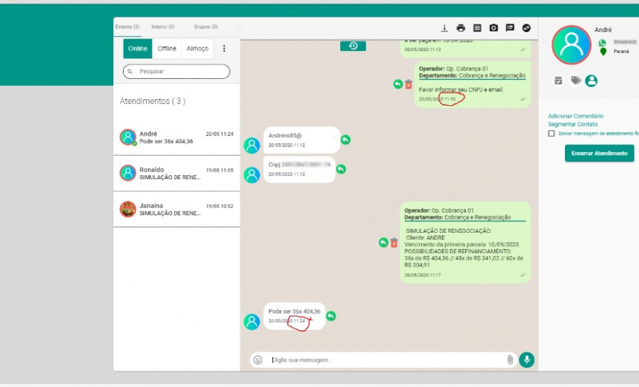 Fomento Paraná inicia atendimento automático aos clientes pelo WhatsApp