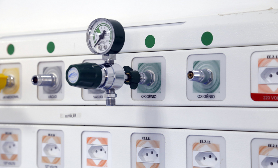 26/05/2020 - Secretário da Saúde Beto Preto vistoria a finalização da obra do Hospital Regional de Telêmaco Borba.
Foto Gilson Abreu/AEN