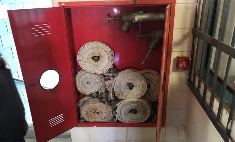 Protocolo de acionamento de brigada de incêndio começa a ser implementada no sistema prisional do Paraná. Foto:DEPEN