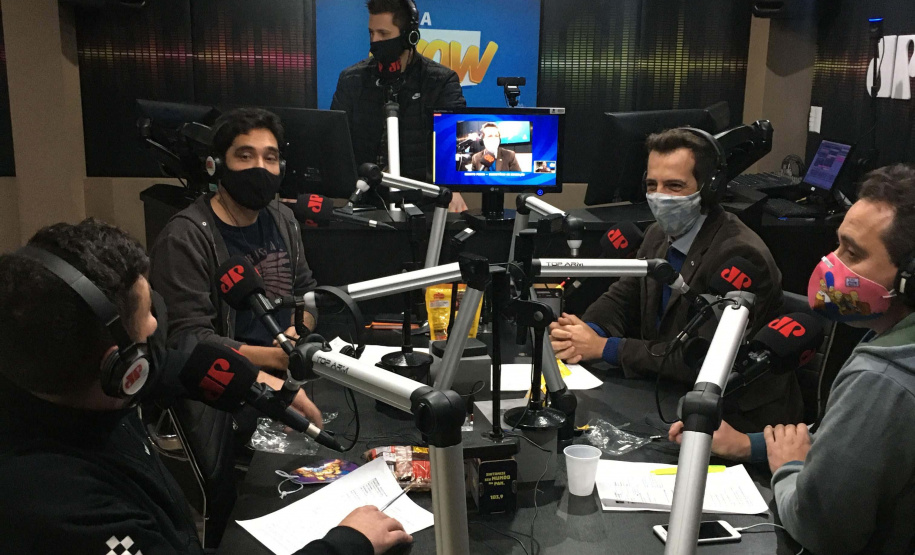 Estreia de Aula Show tem participação especial de humoristas. Foto:SEED