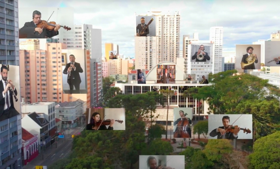 Orquestra Sinfônica do Paraná faz 35 anos e celebra de forma virtual.