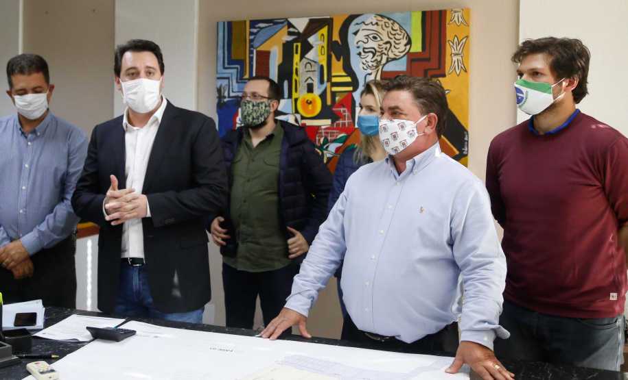 28.05.2020 Governador Carlos Massa RAtinho Junior em ArapongasFoto Gilson Abreu