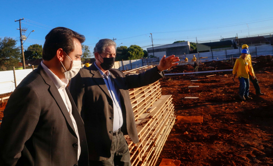 28.05.2020 Governador Carlos Massa RAtinho Junior em ArapongasFoto Gilson Abreu