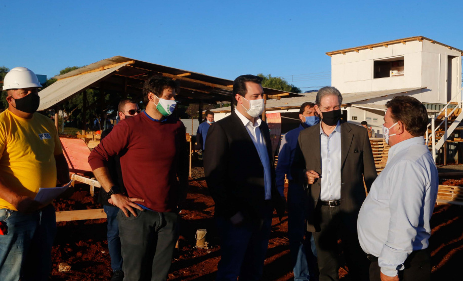 28.05.2020 Governador Carlos Massa RAtinho Junior em ArapongasFoto Gilson Abreu