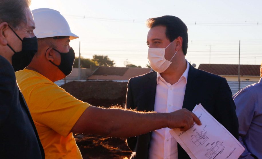 28.05.2020 Governador Carlos Massa RAtinho Junior em ArapongasFoto Gilson Abreu