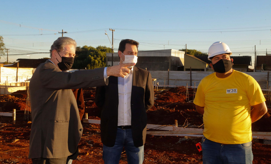 28.05.2020 Governador Carlos Massa RAtinho Junior em ArapongasFoto Gilson Abreu