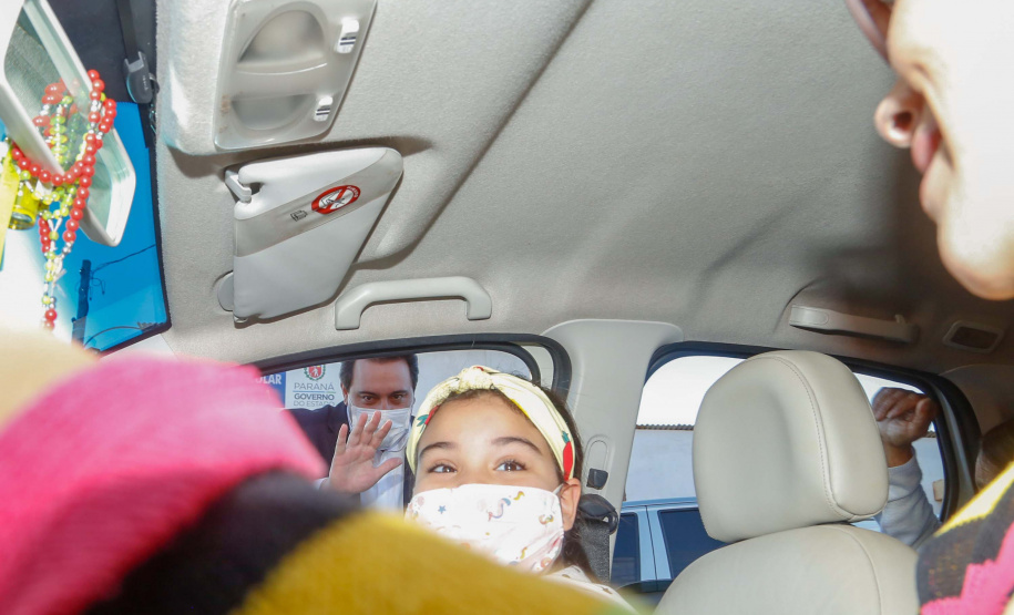 28.05.2020 Governador Carlos Massa RAtinho Junior em ArapongasFoto Gilson Abreu