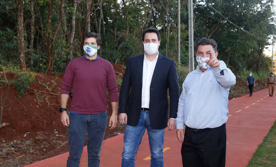 28.05.2020 Governador Carlos Massa RAtinho Junior em ArapongasFoto Gilson Abreu