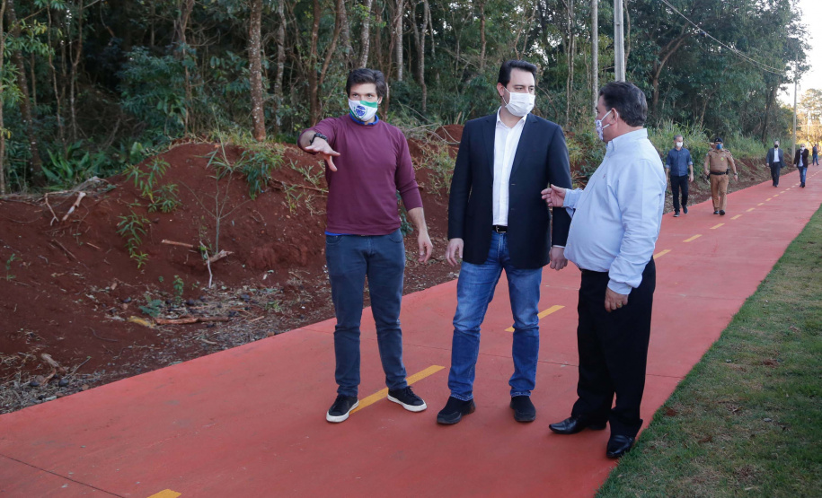 28.05.2020 Governador Carlos Massa RAtinho Junior em ArapongasFoto Gilson Abreu