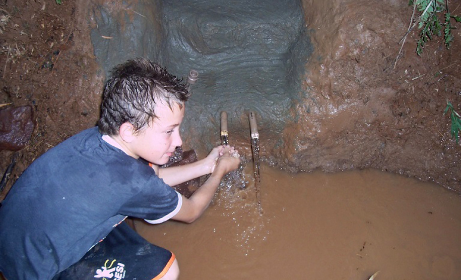 Proteção de nascentes contribui para a conservação da água. Foto:IDR Paraná