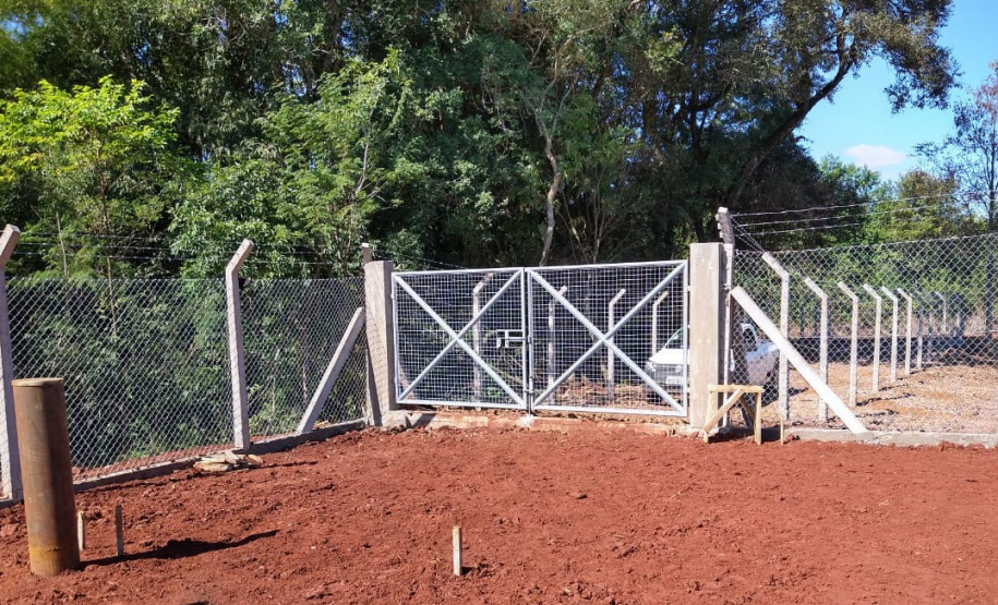 Seguem em ritmo acelerado as obras de interligação do novo poço em Pranchita, no Sudoeste do Estado.. Foto:Sanepar