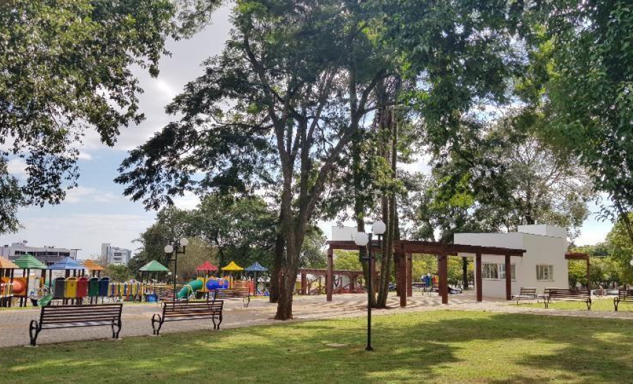 Espaços públicos qualificados oferecem segurança e lazer. Foto:SEDU