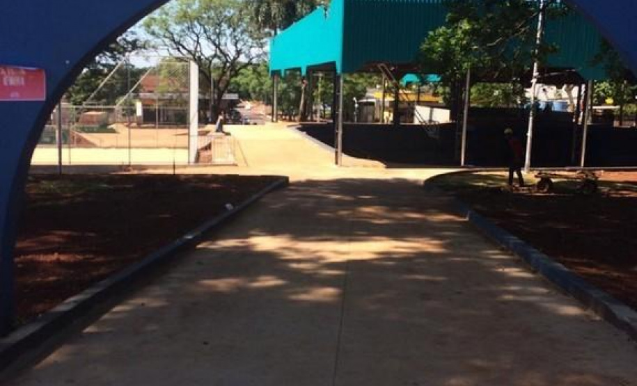 Espaços públicos qualificados oferecem segurança e lazer. Foto:SEDU