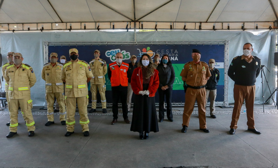 Cesta Solidária Paraná arrecada 150 toneladas de alimentos. Foto:Valdelino Pontes/AEN