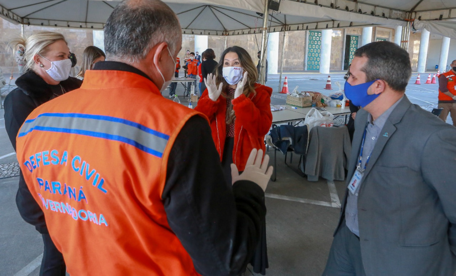 Cesta Solidária Paraná arrecada 150 toneladas de alimentos. Foto:Valdelino Pontes/AEN