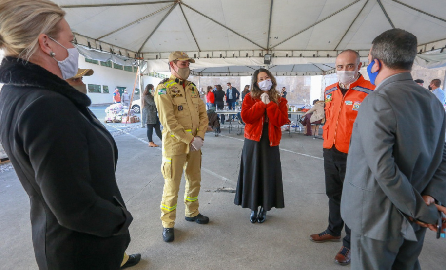Cesta Solidária Paraná arrecada 150 toneladas de alimentos. Foto:Valdelino Pontes/AEN