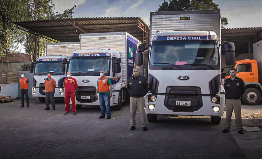 Alimentos arrecadados pela Cesta Solidária começam ser distribuídos. Foto:Valdelino Pontes