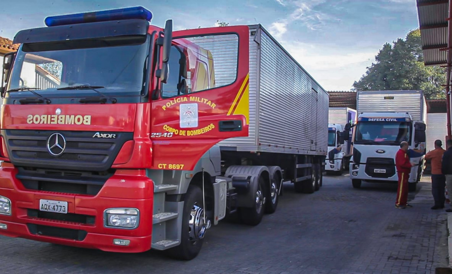 Alimentos arrecadados pela Cesta Solidária começam ser distribuídos. Foto:Valdelino Pontes