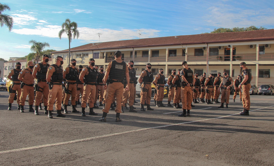 Eixos comerciais da Capital recebem reforço de policiamento com a Operação Pagamento. Foto: Soldado Fernando Chauchuti