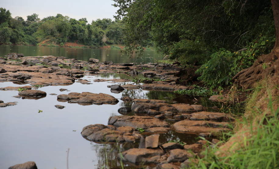 Rio Ivai Rio Ivaí entre as cidades de Floresta e Engenheiro Beltrão . 12/05/2020 - Foto: Geraldo Bubniak/AEN