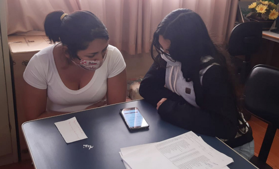 Grêmios Estudantis se unem à Seed para ajudar no Aula Paraná. Foto:SEED