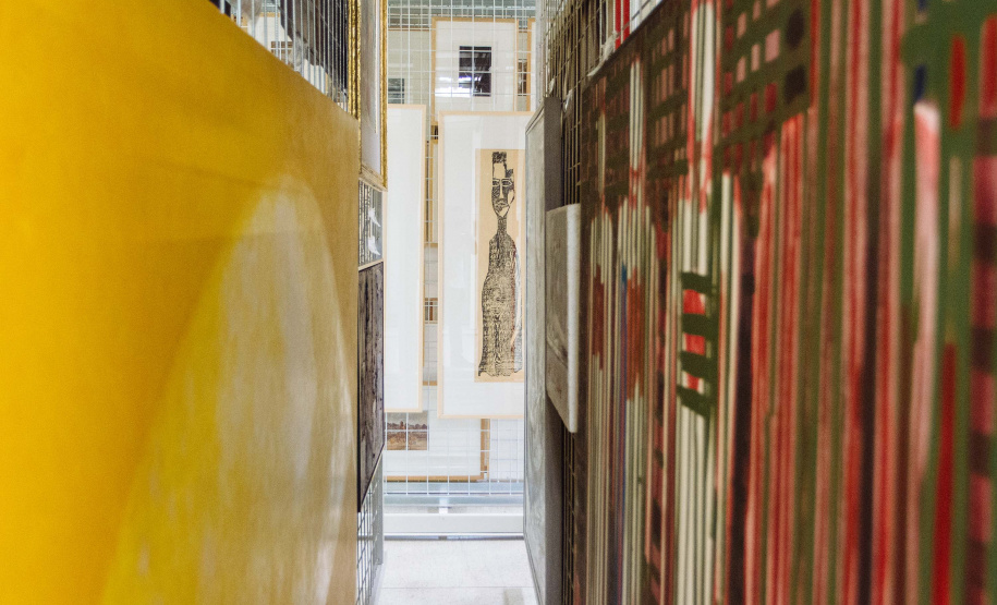 Trabalho de conservação das obras do MON segue intenso durante a quarentena.