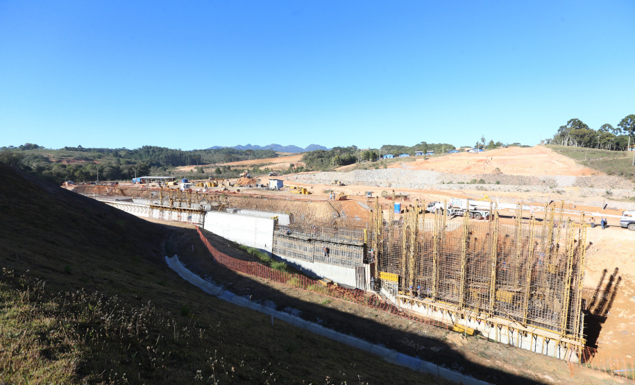 Miringuava Construção da Barragem do Miringuava ? São José dos Pinhais 28/05/2020 - Foto: Geraldo Bubniak/AEN