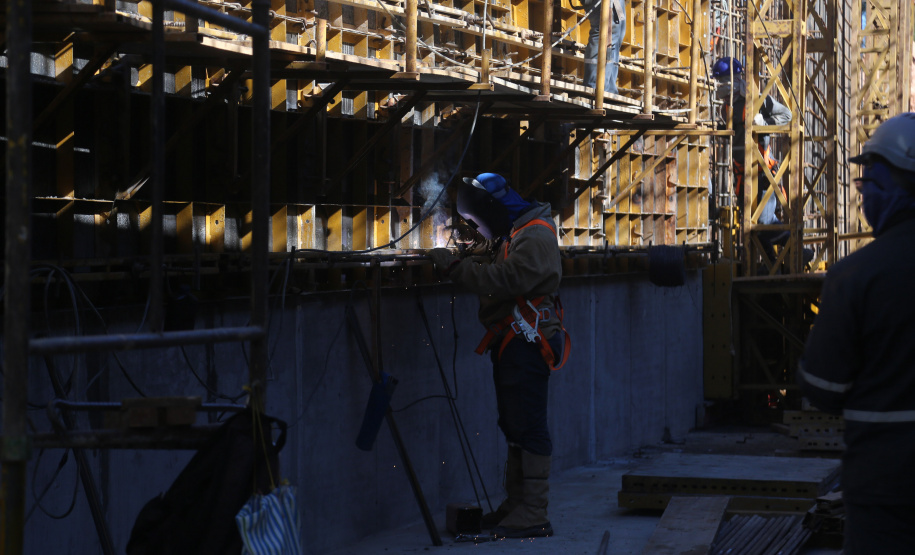 Miringuava Construção da Barragem do Miringuava ? São José dos Pinhais 28/05/2020 - Foto: Geraldo Bubniak/AEN
