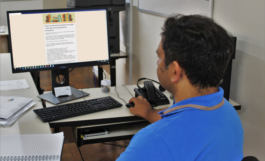 Secretaria lança edital com 500 bolsas para “Professor Formador”, .Foto:SEED