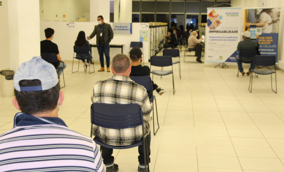 Vagas abertas nas Agências do Trabalhador do Paraná ajudam na retomada da geração de empregos. Foto:SEJUF