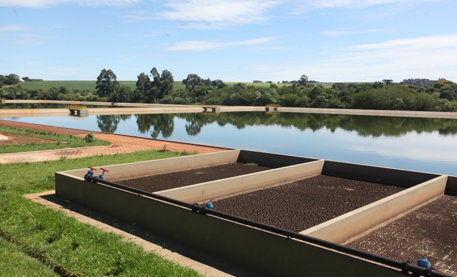 100% do esgoto coletado recebe tratamento nas estações de tratamento

 . Foto: Sanepar