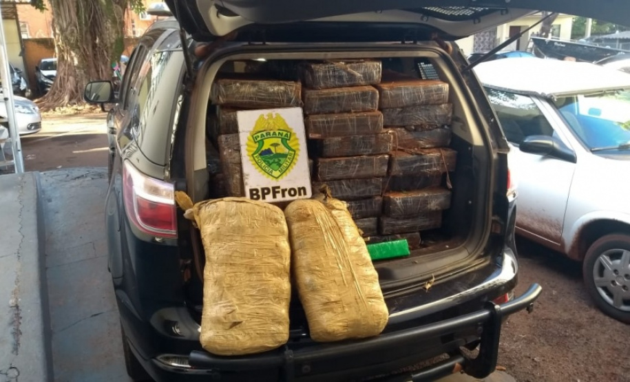 BPFron completa oito anos de atuação com mais de 66 toneladas de drogas apreendidas. Foto:SESP