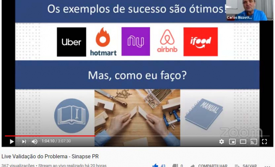 Workshop marca nova etapa para empresas do Programa Sinapse da Inovação. Foto: Fundação Araucária