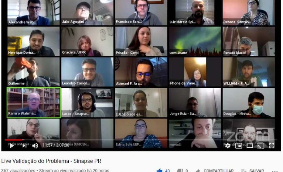 Workshop marca nova etapa para empresas do Programa Sinapse da Inovação. Foto: Fundação Araucária