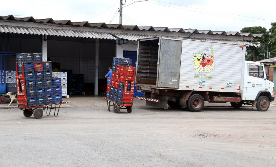 Bancos de Alimentos da Ceasa já distribuiu 970 toneladas neste ano. Foto: Gilson Abreu/AEN