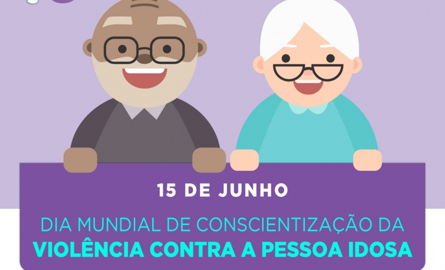 Políticas para a pessoa idosa serão temas de ciclo de palestras. Arte: SEJUF