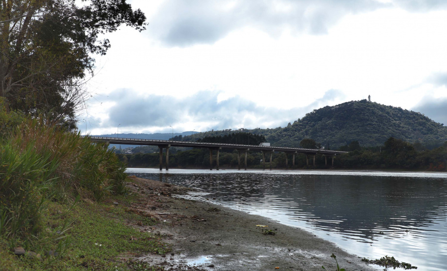 Nova ponte viabiliza importante eixo de crescimento de União da Vitória. Foto: José Fernando Ogura/AEN