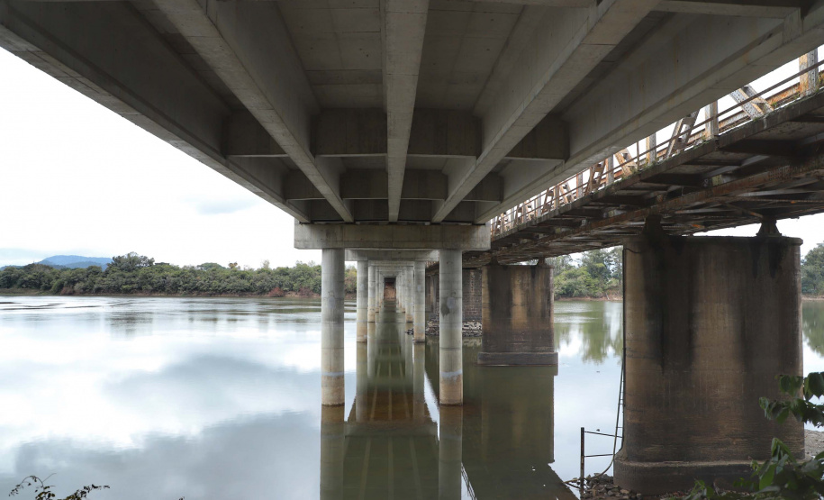 Nova ponte viabiliza importante eixo de crescimento de União da Vitória. Foto: José Fernando Ogura/AEN