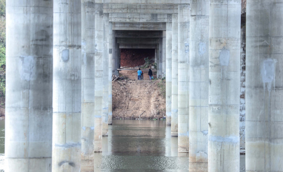 Nova ponte viabiliza importante eixo de crescimento de União da Vitória. Foto: José Fernando Ogura/AEN