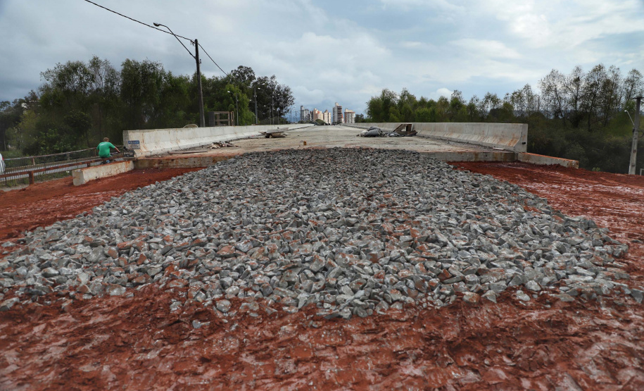 Nova ponte viabiliza importante eixo de crescimento de União da Vitória. Foto: José Fernando Ogura/AEN