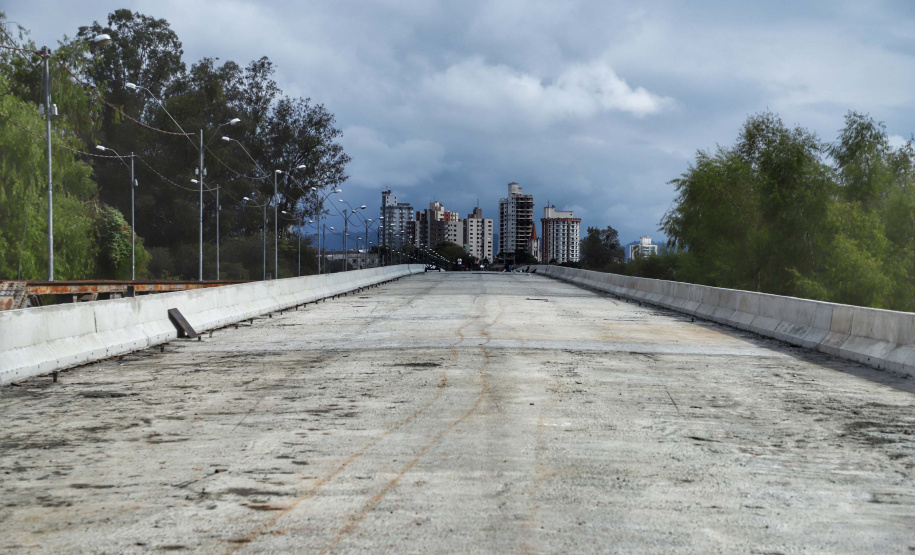 Nova ponte viabiliza importante eixo de crescimento de União da Vitória. Foto: José Fernando Ogura/AEN