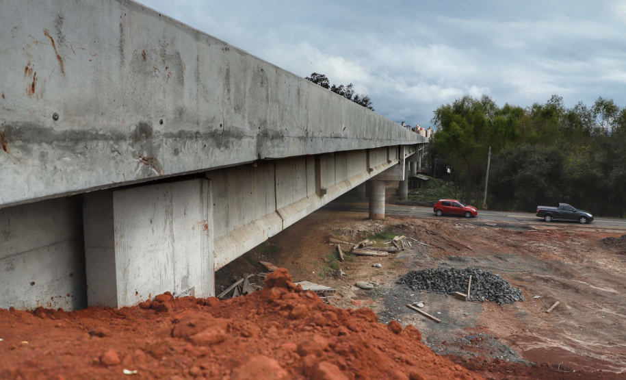 Nova ponte viabiliza importante eixo de crescimento de União da Vitória. Foto: José Fernando Ogura/AEN