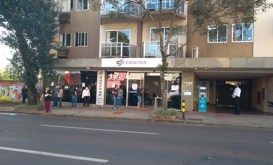 Sanepar altera horário de atendimento ao público em Cascavel. Foto: Sanepar