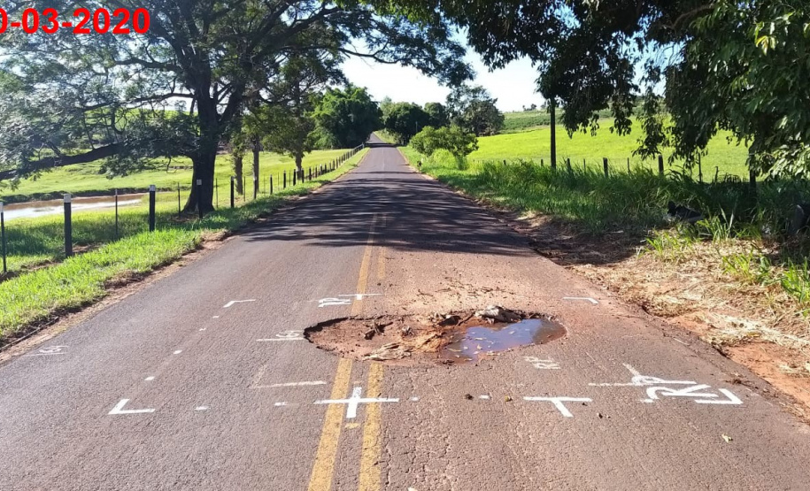 Rodovia entre Douradina e Maria Helena recebe melhorias no pavimento. Foto:DER