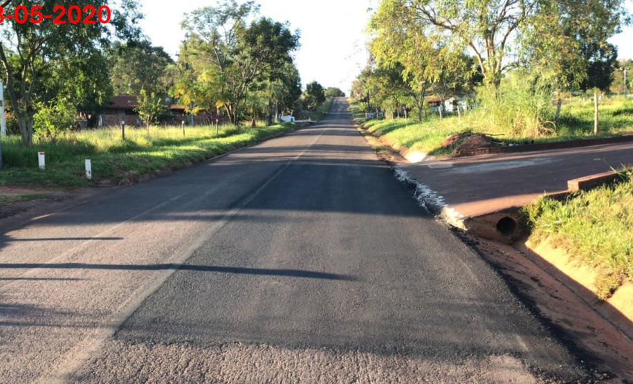 Rodovia entre Douradina e Maria Helena recebe melhorias no pavimento. Foto:DER